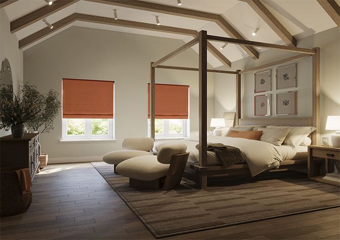 Windermere, Paprika - Roman Blind - Image 6